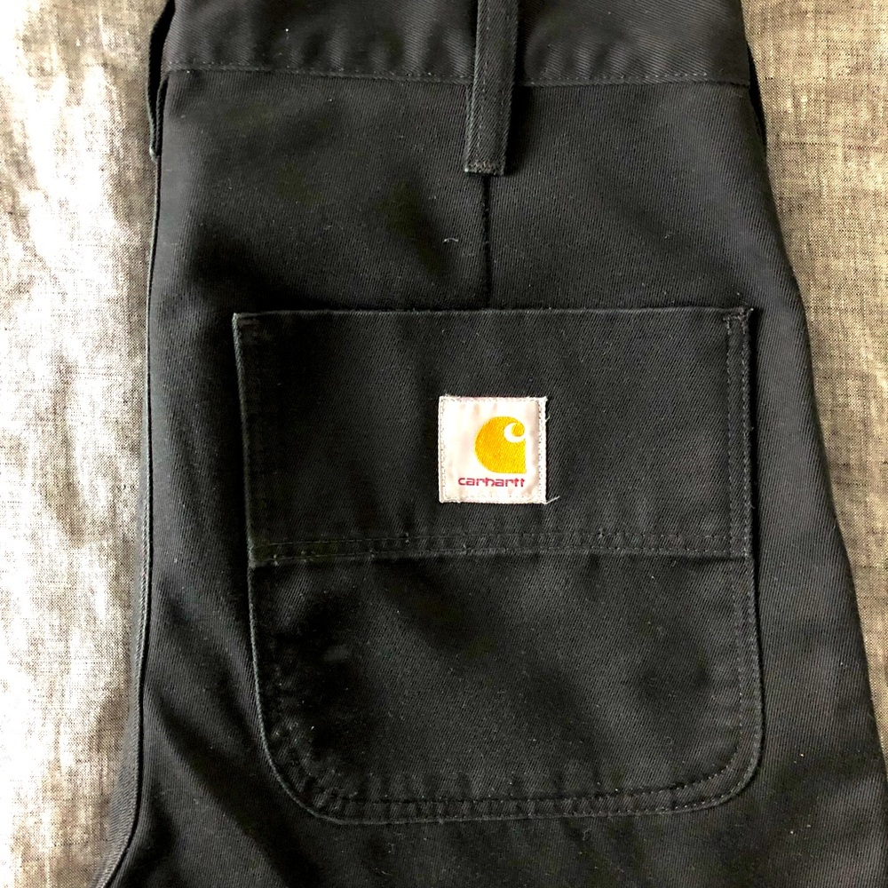 Carhartt WIP 29wait pleated black khaki